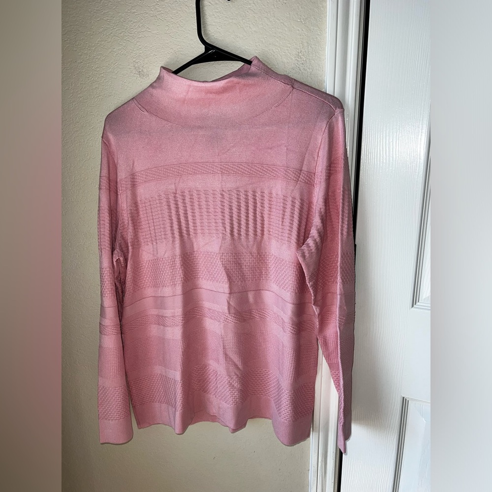 Investments Pink Cashmere Sweater
